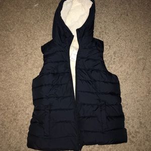 Hollister fluffy vest